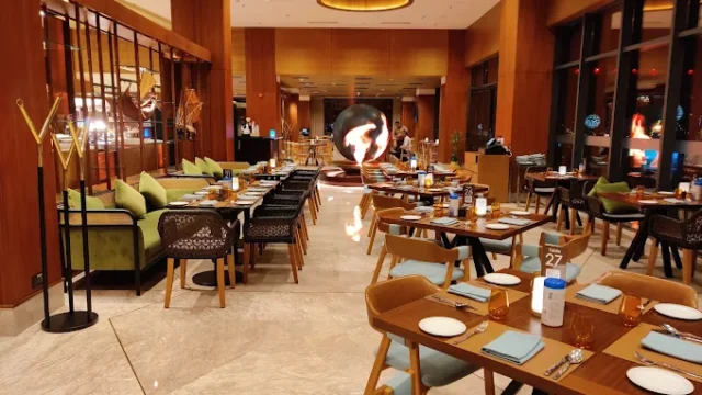 Garden kitchen at sheraton