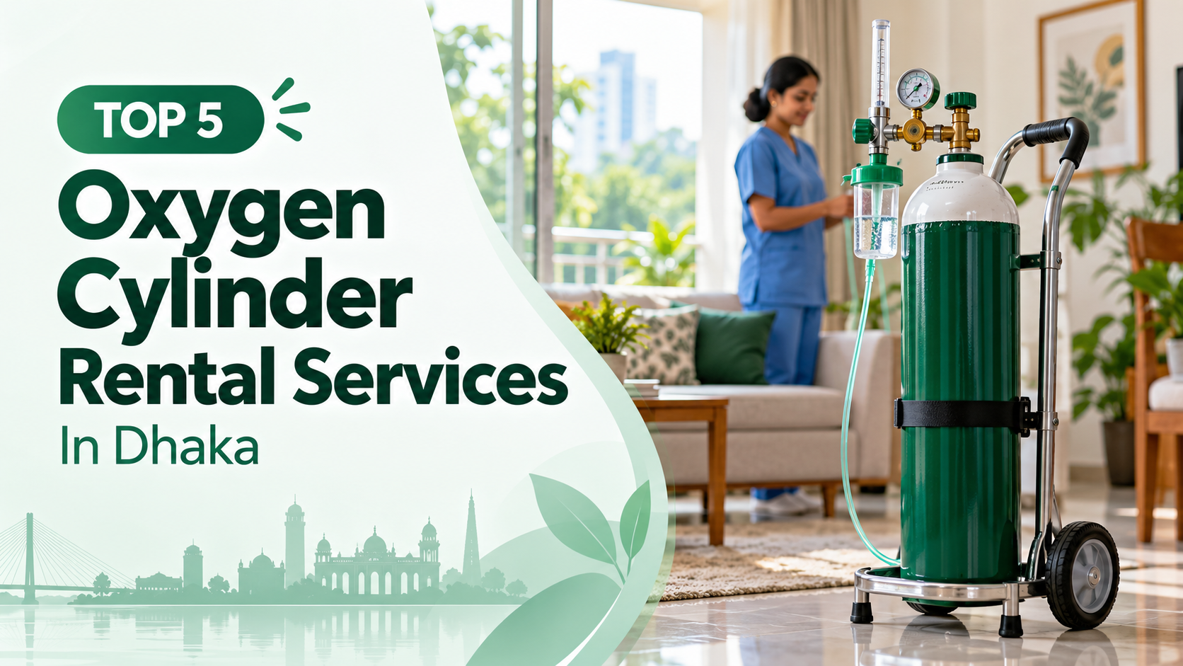 Top 5 Oxygen Cylinder Rental Service Providers in Dhaka